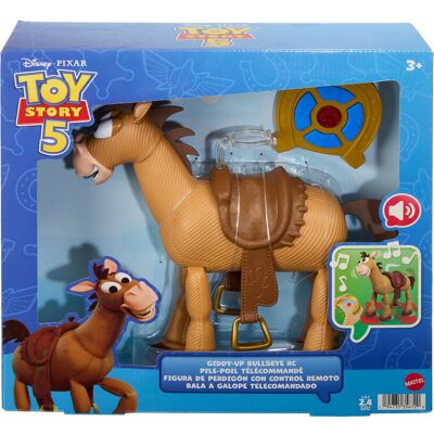 Mattel Disney Pixar Toy Story 5 Mustang RC Zdalnie sterowany, dla dzieci 3+ i fanów JKV52 Mattel Disney Pixar Toy Story 5 Mustang RC Zdalnie sterowany, dla dzieci 3+ i fanów JKV52