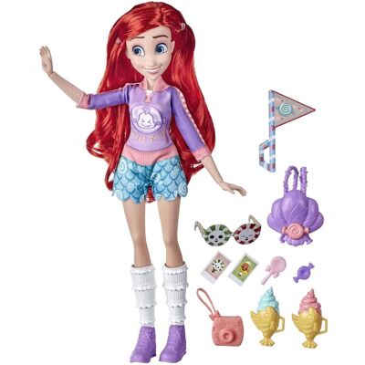 Disney Princess Comfy Squad Sugar Style Ariel modna lalka ze strojem i akcesoriami inspirowanymi Sugar Rush, zabawka dla dziewczynek w wieku od 5 lat Disney Princess Comfy Squad Sugar Style Ariel modna lalka ze strojem i akcesoriami inspirowanymi Sugar Rush, zabawka dla dziewczynek w wieku od 5 lat