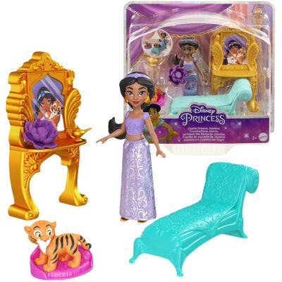 Mattel Disney Princess Kompaktowy Zestaw Lalka Jasmina Dżasmina HRR47 Mattel Disney Princess Kompaktowy Zestaw Lalka Jasmina Dżasmina HRR47
