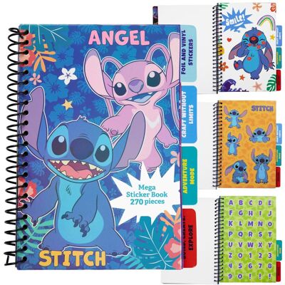 Disney Stitch książka z naklejkami Disney Stitch książka z naklejkami
