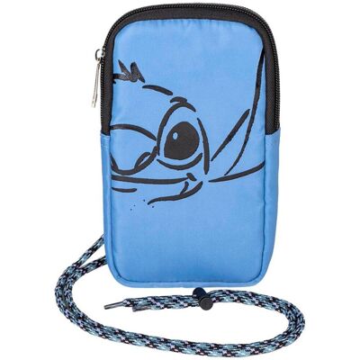 Disney Stitch- Niebieska Saszetka Z Regulowanym Sznurkiem Disney Stitch- Niebieska Saszetka Z Regulowanym Sznurkiem