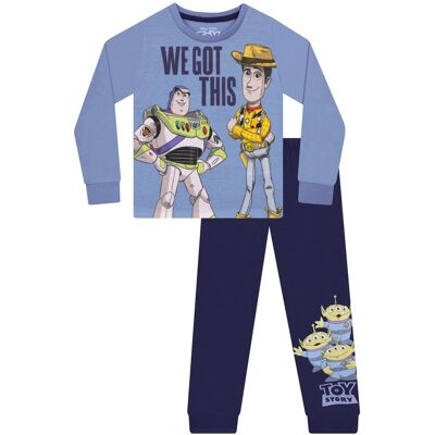 Disney Toy Story Piżama Dla Chłopców, Woody I Buzz Lightyear, Niebieska Piżama Dziecięca Z Długim Rękawem, Niebieski 92 Disney Toy Story Piżama Dla Chłopców, Woody I Buzz Lightyear, Niebieska Piżama Dziecięca Z Długim Rękawem, Niebieski 92