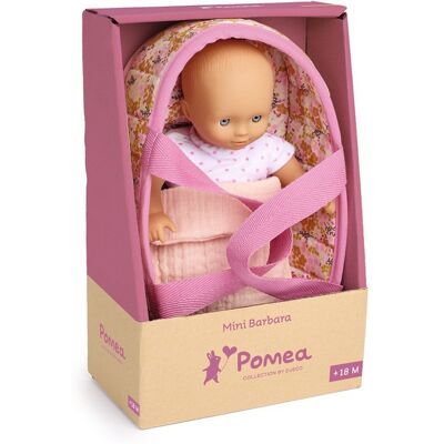 Djeco Lalka Barbara 20 cm z koszem Mojżesza dla dzieci od 18 miesięcy Djeco Lalka Barbara 20 cm z koszem Mojżesza dla dzieci od 18 miesięcy