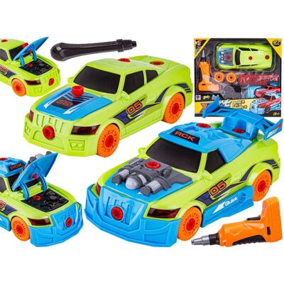 Lean Toys DLA DZIECI 2W1 SAMOCHÓD AUTO DO ROZKRĘCANIA I SKRĘCANIA Lean Toys DLA DZIECI 2W1 SAMOCHÓD AUTO DO ROZKRĘCANIA I SKRĘCANIA