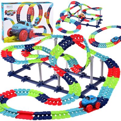 Lean Toys DLA DZIECI DŁUGI TOR SAMOCHODOWY AUTKO Lean Toys DLA DZIECI DŁUGI TOR SAMOCHODOWY AUTKO