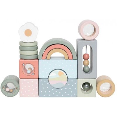 Lean Toys Dla Dzieci Drewniane Klocki Sensoryczne Lean Toys Dla Dzieci Drewniane Klocki Sensoryczne