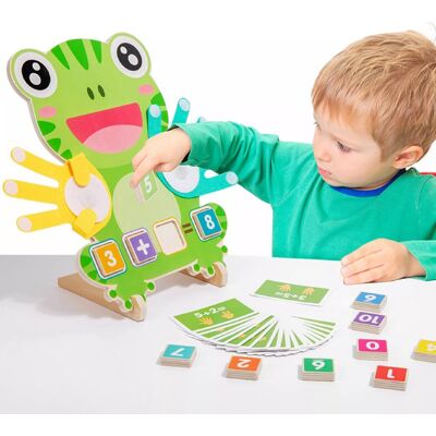 Lean Toys DLA DZIECI EDUKACYJNA ŻABKA LICZENIE Z UŚMIECHEM Lean Toys DLA DZIECI EDUKACYJNA ŻABKA LICZENIE Z UŚMIECHEM