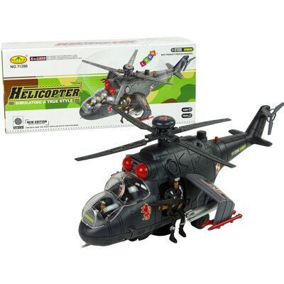 Lean Toys DLA DZIECI HELIKOPTER OGROMNE SKRZYDŁA ŚWIATŁA Lean Toys DLA DZIECI HELIKOPTER OGROMNE SKRZYDŁA ŚWIATŁA