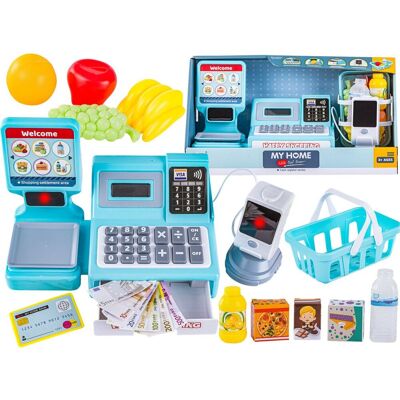 Lean Toys DLA DZIECI KASA FISKALNA Z WAGĄ I KALKULATOREM Lean Toys DLA DZIECI KASA FISKALNA Z WAGĄ I KALKULATOREM