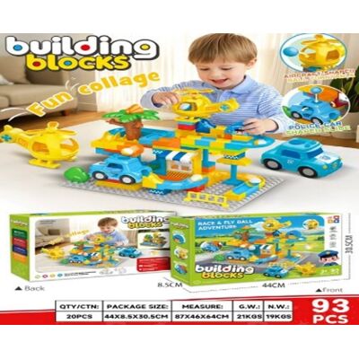 Lean Toys DLA DZIECI KLOCKI POLICJA MEGA ZESTAW Lean Toys DLA DZIECI KLOCKI POLICJA MEGA ZESTAW