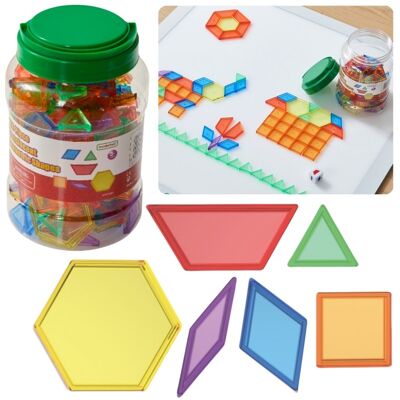 Lean Toys DLA DZIECI KOLOROWE KLOCKI ZESTAW Lean Toys DLA DZIECI KOLOROWE KLOCKI ZESTAW