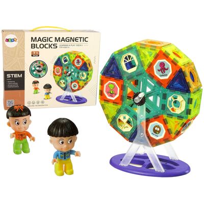 Lean Toys DLA DZIECI KOLOROWE KONSTRUKCYJNE KLOCKI Lean Toys DLA DZIECI KOLOROWE KONSTRUKCYJNE KLOCKI