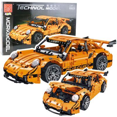 Lean Toys DLA DZIECI KONSTRUKCYJNY SAMOCHÓD KLOCKI ZESTAW Lean Toys DLA DZIECI KONSTRUKCYJNY SAMOCHÓD KLOCKI ZESTAW