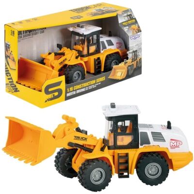 Lean Toys DLA DZIECI KOPARKA BUDOWLANA DZWIEKI SWIATŁA Lean Toys DLA DZIECI KOPARKA BUDOWLANA DZWIEKI SWIATŁA