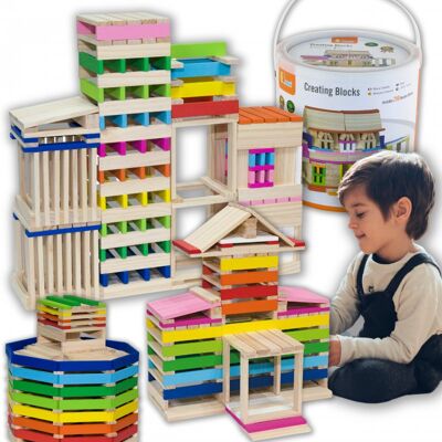 Lean Toys DLA DZIECI KREATYWNE KLOCKI KONSTRUKCYJNE Lean Toys DLA DZIECI KREATYWNE KLOCKI KONSTRUKCYJNE