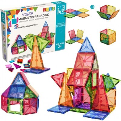 Lean Toys DLA DZIECI MAGNETYCZNE KLOCKI KONSTRUKCYJNE Lean Toys DLA DZIECI MAGNETYCZNE KLOCKI KONSTRUKCYJNE