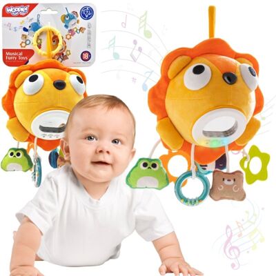 Lean Toys Dla Dzieci Maskotka Interaktywna Pluszowy Lew Lean Toys Dla Dzieci Maskotka Interaktywna Pluszowy Lew