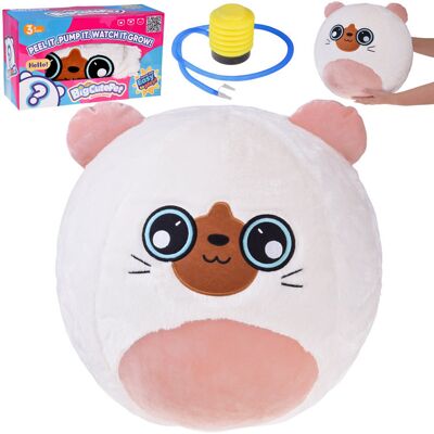 Lean Toys DLA DZIECI MASKOTKA PLUSZOWY KOTEK Lean Toys DLA DZIECI MASKOTKA PLUSZOWY KOTEK