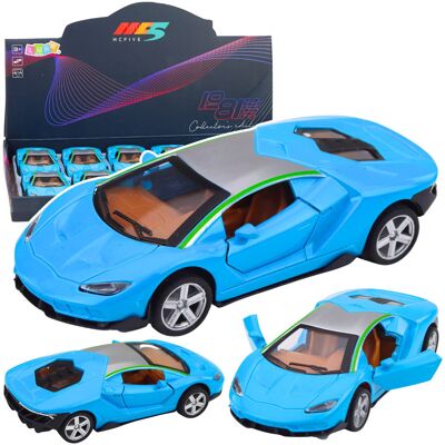 Lean Toys DLA DZIECI METALOWY SAMOCHÓD SPORTOWY Z NAPĘDEM Lean Toys DLA DZIECI METALOWY SAMOCHÓD SPORTOWY Z NAPĘDEM