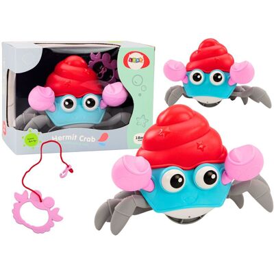 Lean Toys DLA DZIECI PEŁZAJĄCY KRAB NAKRĘCANY KOLOROWY Lean Toys DLA DZIECI PEŁZAJĄCY KRAB NAKRĘCANY KOLOROWY