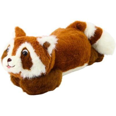 Lean Toys DLA DZIECI PLUSZOWA MASKOTKA BRĄZOWY LEŻĄCY Lean Toys DLA DZIECI PLUSZOWA MASKOTKA BRĄZOWY LEŻĄCY