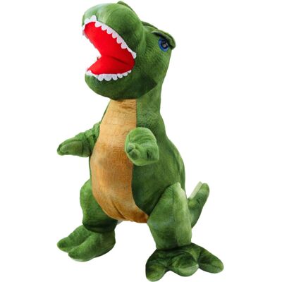 Lean Toys DLA DZIECI PLUSZOWA MASKOTKA DINOZAUR SKÓRY ZIELONY Lean Toys DLA DZIECI PLUSZOWA MASKOTKA DINOZAUR SKÓRY ZIELONY