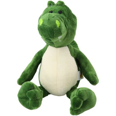 Lean Toys DLA DZIECI PLUSZOWA MASKOTKA KROKODYL ZIELONY Lean Toys DLA DZIECI PLUSZOWA MASKOTKA KROKODYL ZIELONY