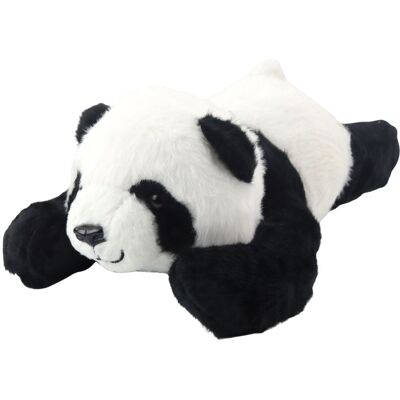 Lean Toys DLA DZIECI PLUSZOWA MASKOTKA LEŻĄCA PANDA CZARNO-BIAŁA Lean Toys DLA DZIECI PLUSZOWA MASKOTKA LEŻĄCA PANDA CZARNO-BIAŁA