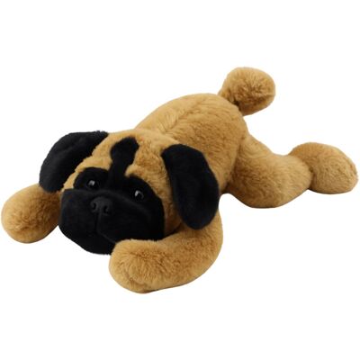 Lean Toys DLA DZIECI PLUSZOWA MASKOTKA PIES MOPS LEŻĄCY BRĄZOWY Lean Toys DLA DZIECI PLUSZOWA MASKOTKA PIES MOPS LEŻĄCY BRĄZOWY