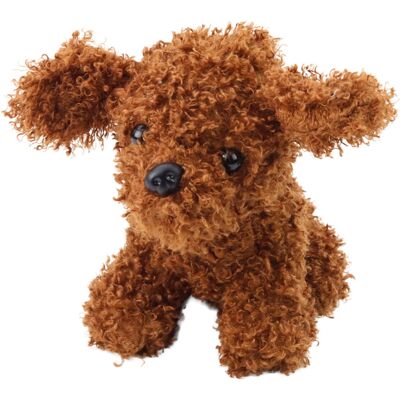 Lean Toys DLA DZIECI PLUSZOWA MASKOTKA PIESEK BRĄZOWY Lean Toys DLA DZIECI PLUSZOWA MASKOTKA PIESEK BRĄZOWY