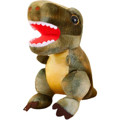 Lean Toys DLA DZIECI PLUSZOWA MASKOTKA ZIELONY Lean Toys DLA DZIECI PLUSZOWA MASKOTKA ZIELONY