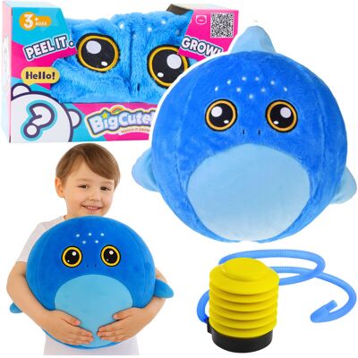 Lean Toys DLA DZIECI PLUSZOWY REKIN SKACZĄCA ZABAWA Lean Toys DLA DZIECI PLUSZOWY REKIN SKACZĄCA ZABAWA