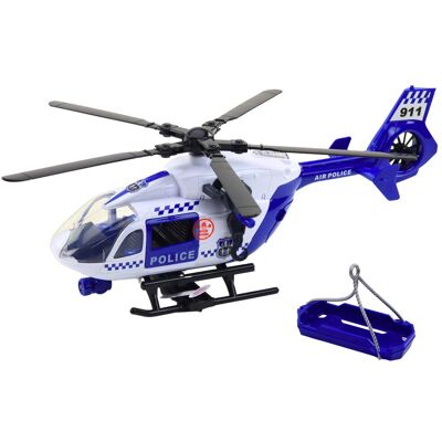 Lean Toys Dla Dzieci Policyjny Helikopter Nosze Światła Dźwięki Lean Toys Dla Dzieci Policyjny Helikopter Nosze Światła Dźwięki