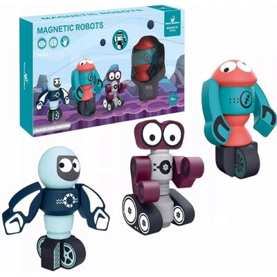 Lean Toys DLA DZIECI ROBOTY KLOCKI Lean Toys DLA DZIECI ROBOTY KLOCKI