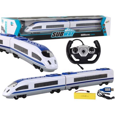 Lean Toys DLA DZIECI STEROWANY POCIĄG Z ŚWIATEŁKAMI Lean Toys DLA DZIECI STEROWANY POCIĄG Z ŚWIATEŁKAMI