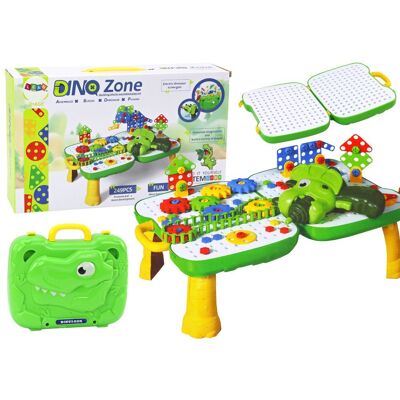 Lean Toys Dla Dzieci Stolik Walizka Zestaw Układanka Lean Toys Dla Dzieci Stolik Walizka Zestaw Układanka