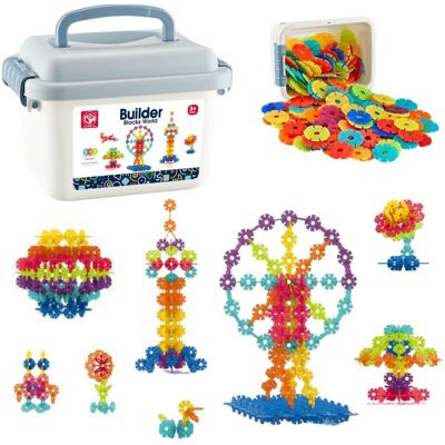 Lean Toys DLA DZIECI W WALIZCE KLOCKI UKŁADANKA Lean Toys DLA DZIECI W WALIZCE KLOCKI UKŁADANKA