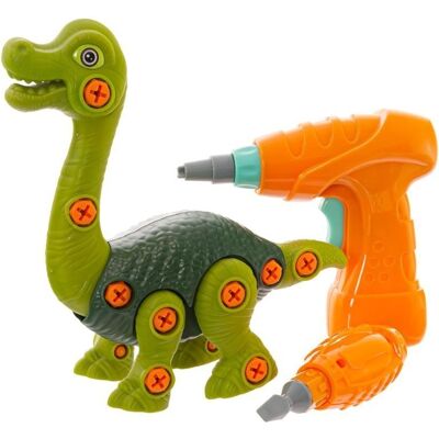 Lean Toys DLA DZIECI ZABAWKA DO SKRĘCANIA DINOZAUR Lean Toys DLA DZIECI ZABAWKA DO SKRĘCANIA DINOZAUR