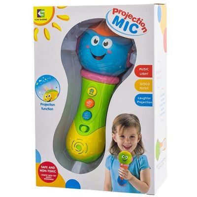 Lean Toys Dla Dzieci Zabawka Projektor Mikrofon Lean Toys Dla Dzieci Zabawka Projektor Mikrofon
