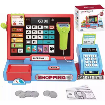 Lean Toys DLA DZIECI ZABAWKA SKLEPOWA KASA Lean Toys DLA DZIECI ZABAWKA SKLEPOWA KASA