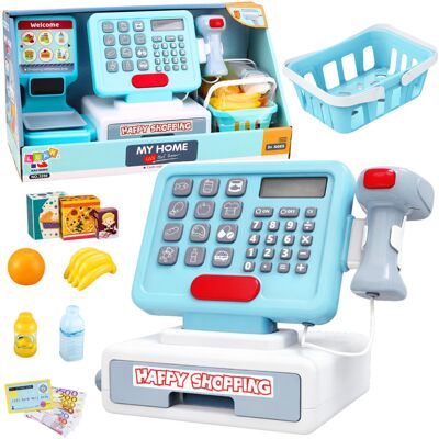 Lean Toys DLA DZIECI ZABAWKA Z DŹWIĘKAMI KASA SKLEPOWA Lean Toys DLA DZIECI ZABAWKA Z DŹWIĘKAMI KASA SKLEPOWA