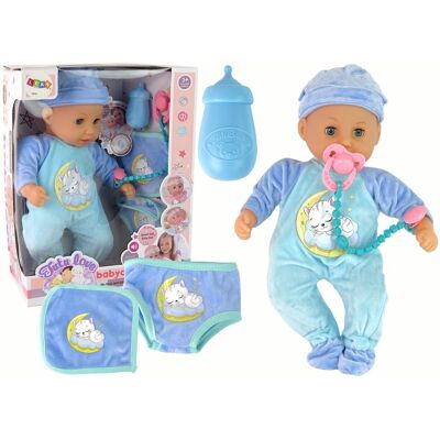 Lean Toys DLA DZIECI ZABAWKOWY BOBAS NIEBIESKA Lean Toys DLA DZIECI ZABAWKOWY BOBAS NIEBIESKA