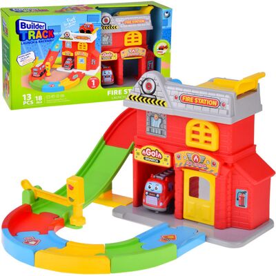 Lean Toys Dla Dzieci Zestaw Garaż Z Autem Lean Toys Dla Dzieci Zestaw Garaż Z Autem