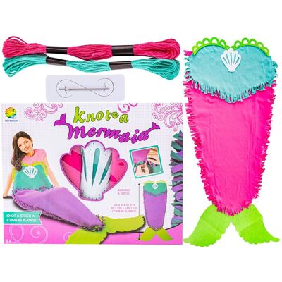 Lean Toys DLA DZIECI ZESTAW KREATYWNY, DO SZYCIA SYRENKA Lean Toys DLA DZIECI ZESTAW KREATYWNY, DO SZYCIA SYRENKA