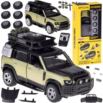 Lean Toys DLA DZIECI ZESTAW METALOWY SAMOCHÓD Lean Toys DLA DZIECI ZESTAW METALOWY SAMOCHÓD