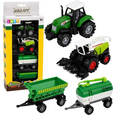 Lean Toys DLA DZIECI ZESTAW POJAZDÓW ROLNICZYCH Lean Toys DLA DZIECI ZESTAW POJAZDÓW ROLNICZYCH