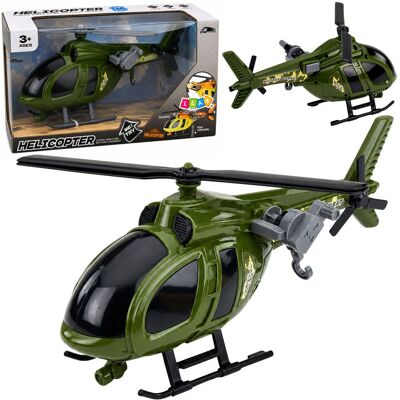 Lean Toys DLA DZIECI ZIELONY HELIKOPTER WOJSKOWY Z DZWIEKI Lean Toys DLA DZIECI ZIELONY HELIKOPTER WOJSKOWY Z DZWIEKI