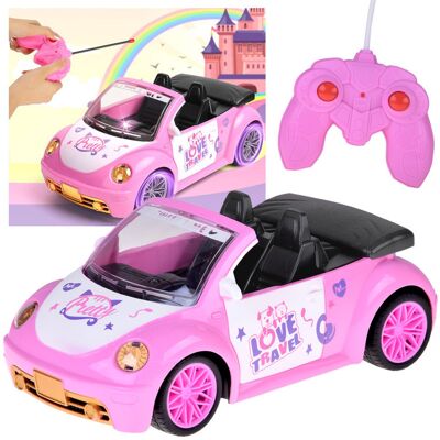 Lean Toys DLA DZIEIC RÓŻOWY Z PILOTEM SAMOCHÓD Lean Toys DLA DZIEIC RÓŻOWY Z PILOTEM SAMOCHÓD