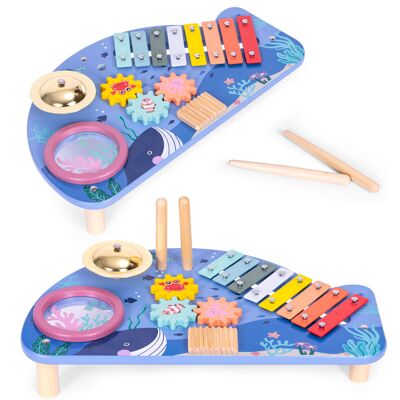 Lean Toys DLA MAŁYCH PERKUSISTÓW ZESTAW Lean Toys DLA MAŁYCH PERKUSISTÓW ZESTAW