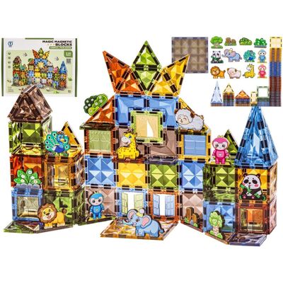 Lean Toys Dla Najmłodszych Kolorowe Konstrukcyjne Klocki Lean Toys Dla Najmłodszych Kolorowe Konstrukcyjne Klocki